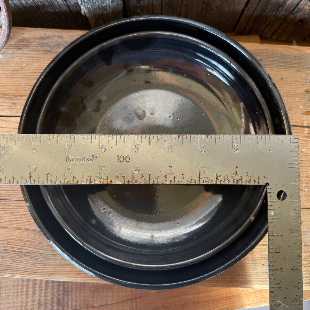 Girl Dinner Bowl/Plate Set of Small and Medium