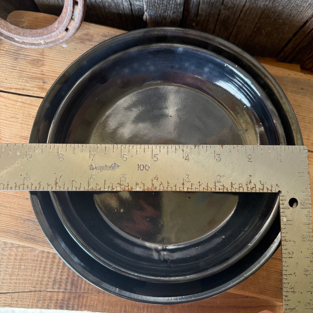 Girl Dinner Bowl/Plate Set of Small and Medium
