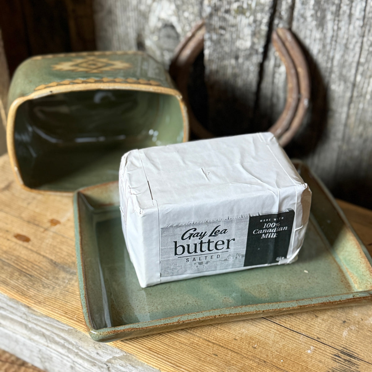 Butter Dish Sagebush Southwestern 2