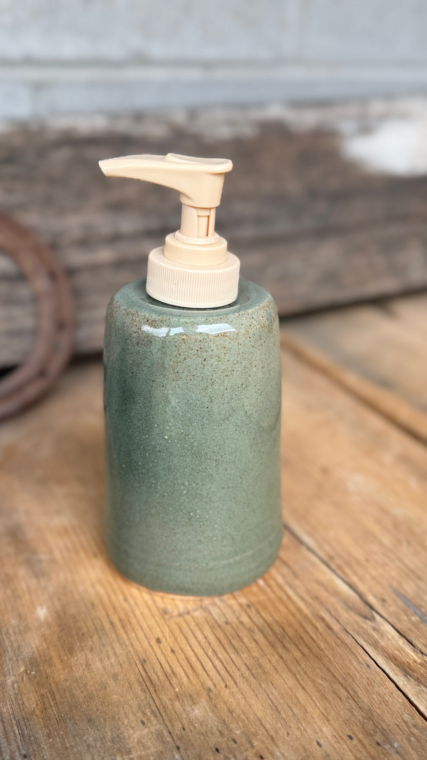 Set - oil bottle and soap dispenser