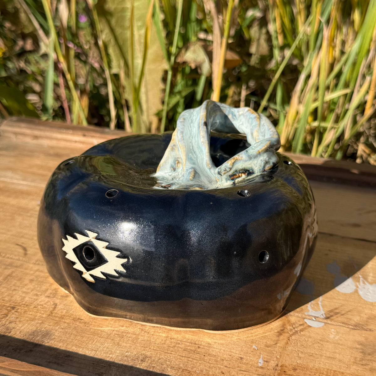 Pumpkin Luminary Gunmetal