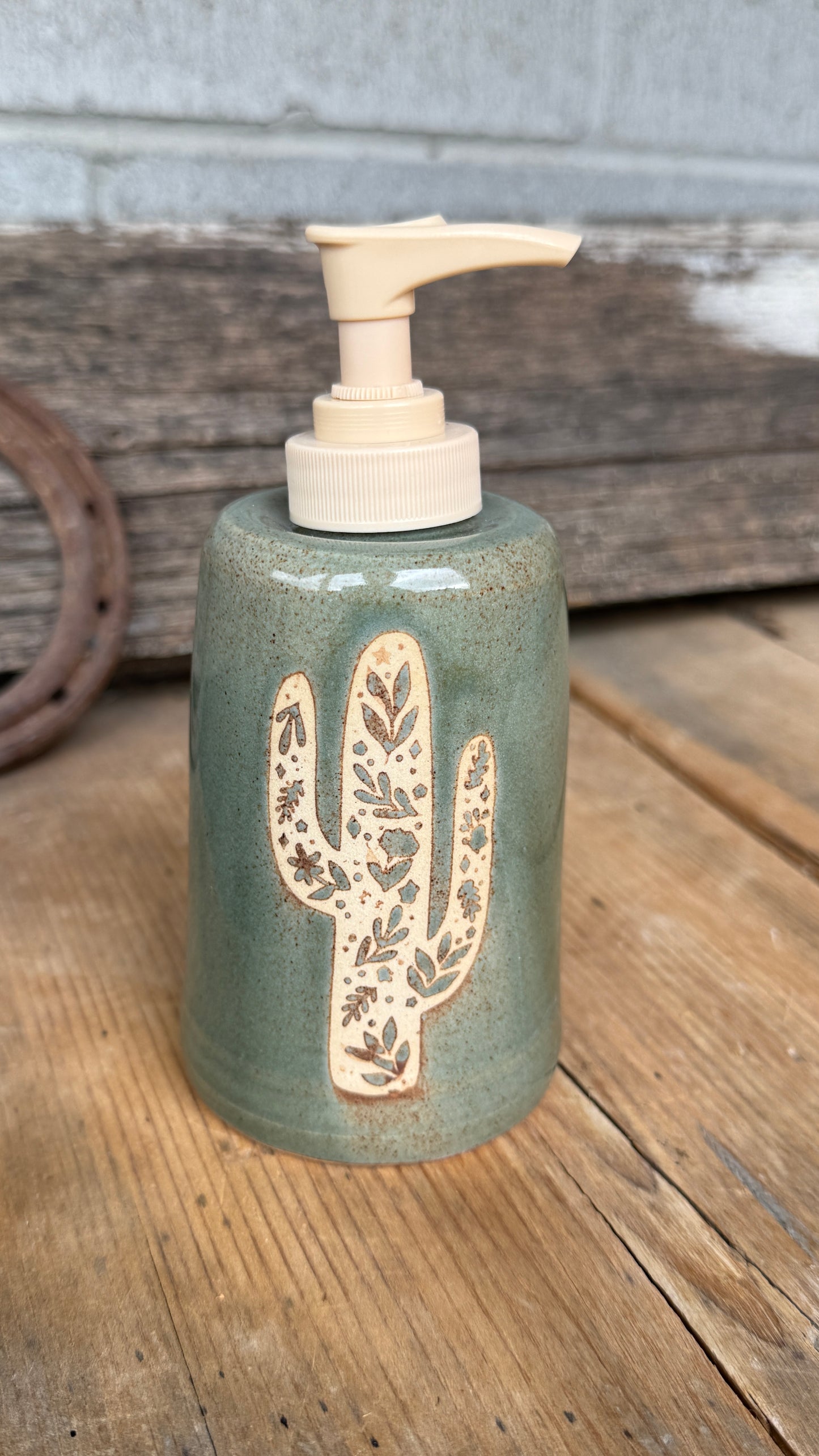 Set - oil bottle and soap dispenser