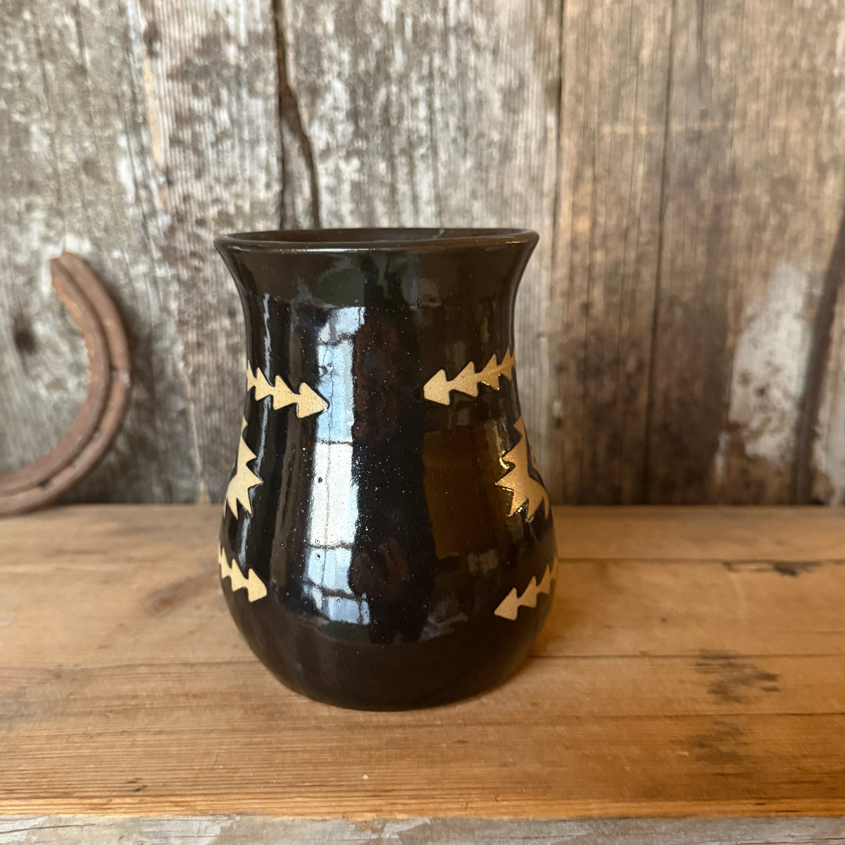Coffee Mug set of 2- Gunmetal Southwestern