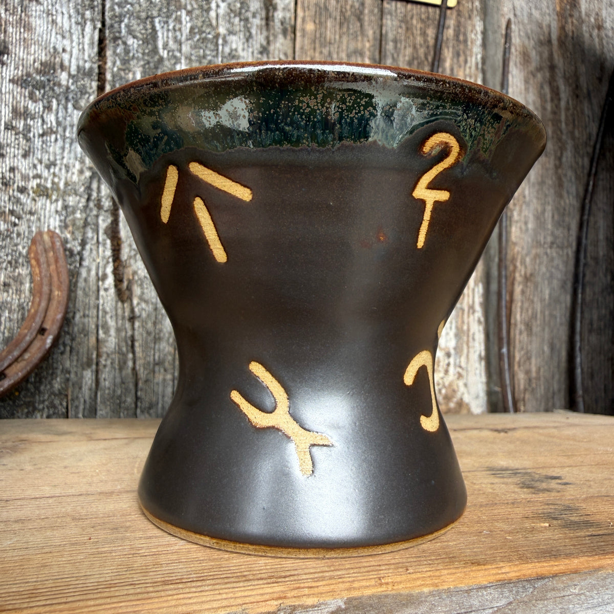 Margtini Cup Set of 2 - Leather Branded
