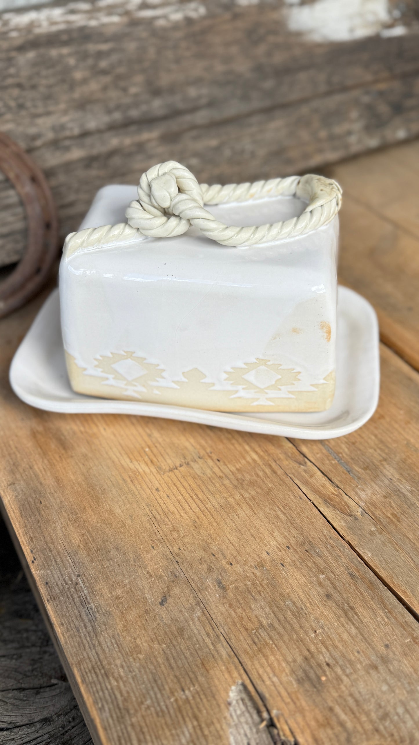 Butter Dish - Rope Honda Southwestern