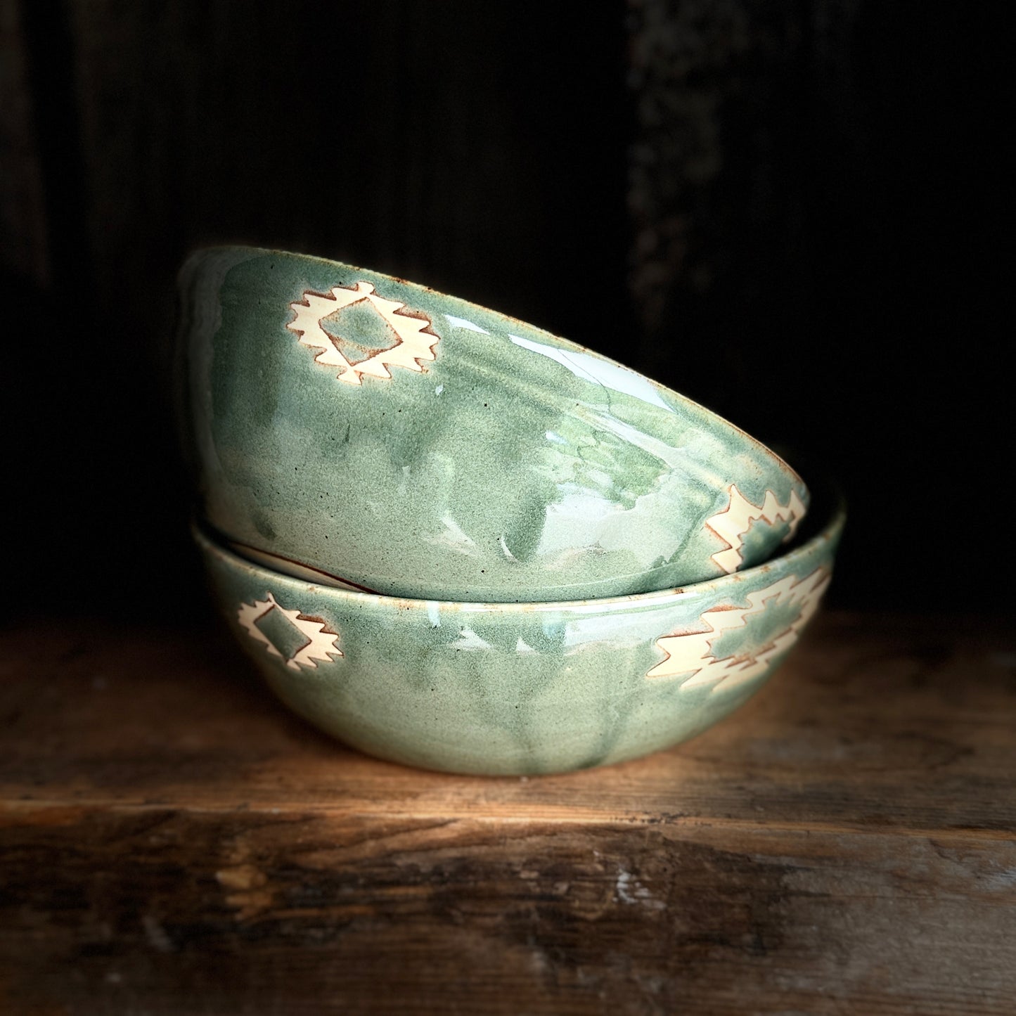 Girl Dinner Bowl/Plate Set of 2