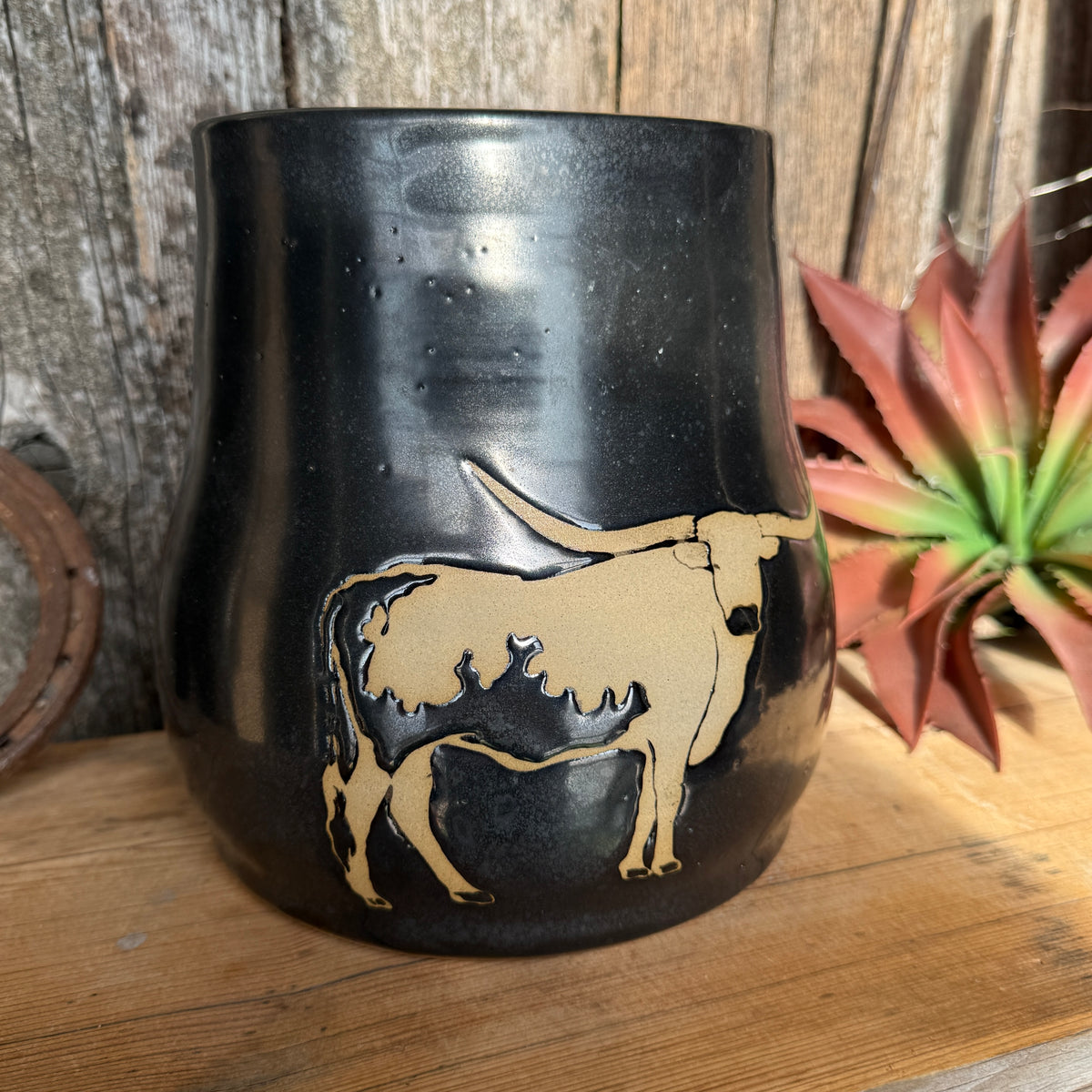 Kitchen Crock - Gunmetal Longhorn Second