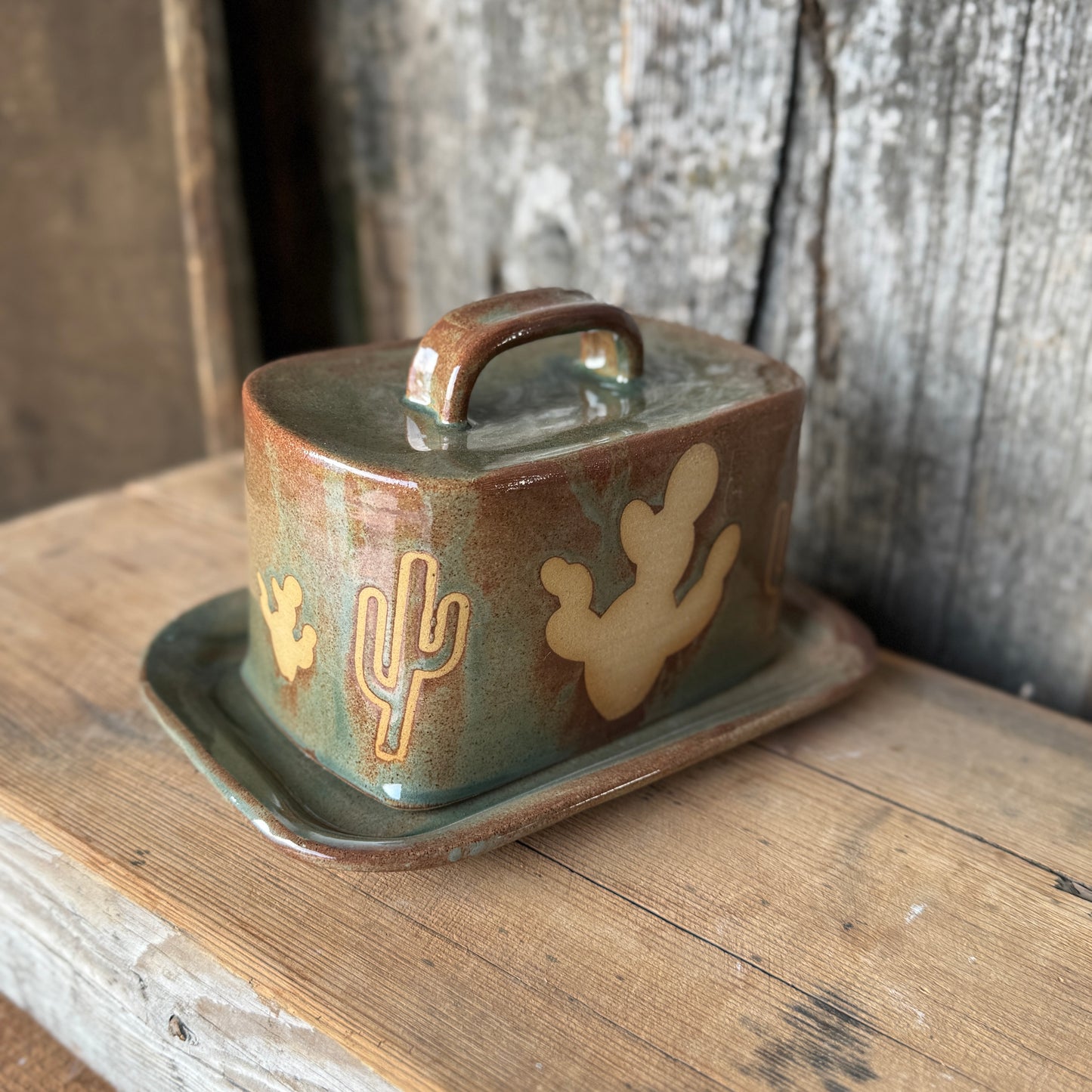 Butter Dish Sagebrush Cactus