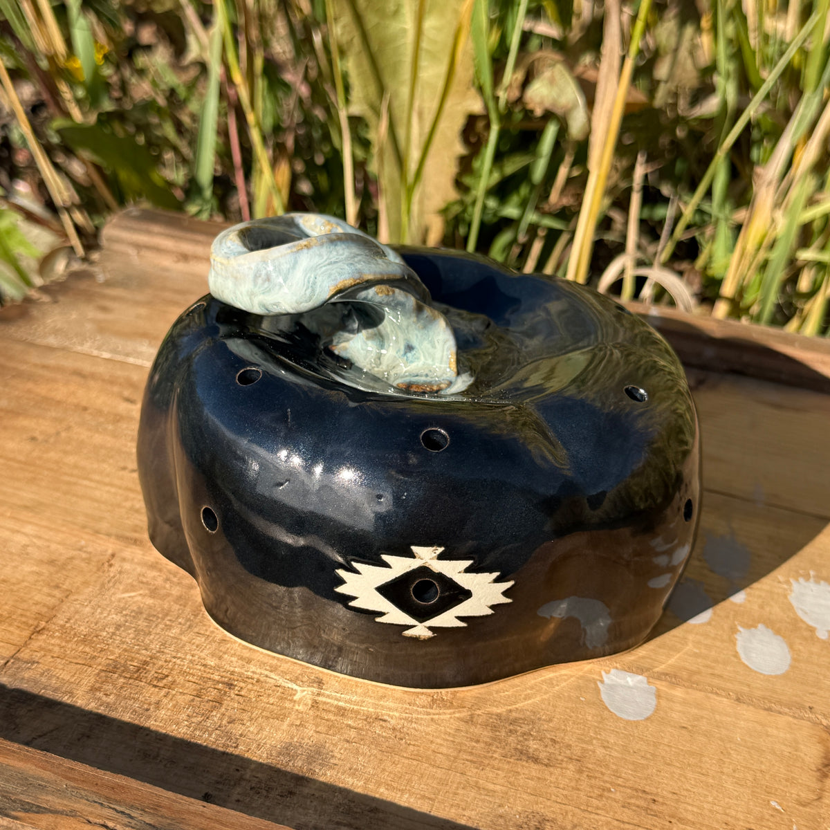 Pumpkin Luminary Gunmetal