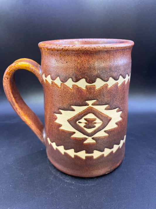 Southwestern Mug - Copper 2