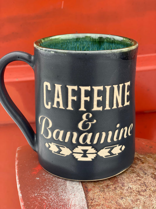 Caffeine And Banamine Mug 13 oz