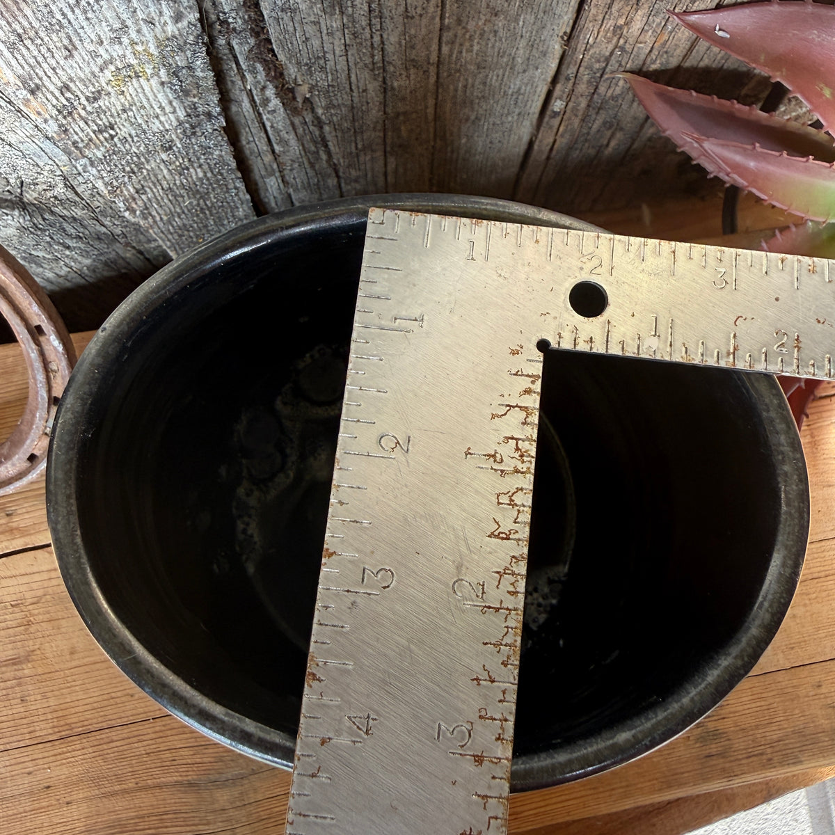 Kitchen Crock - Gunmetal Longhorn Second