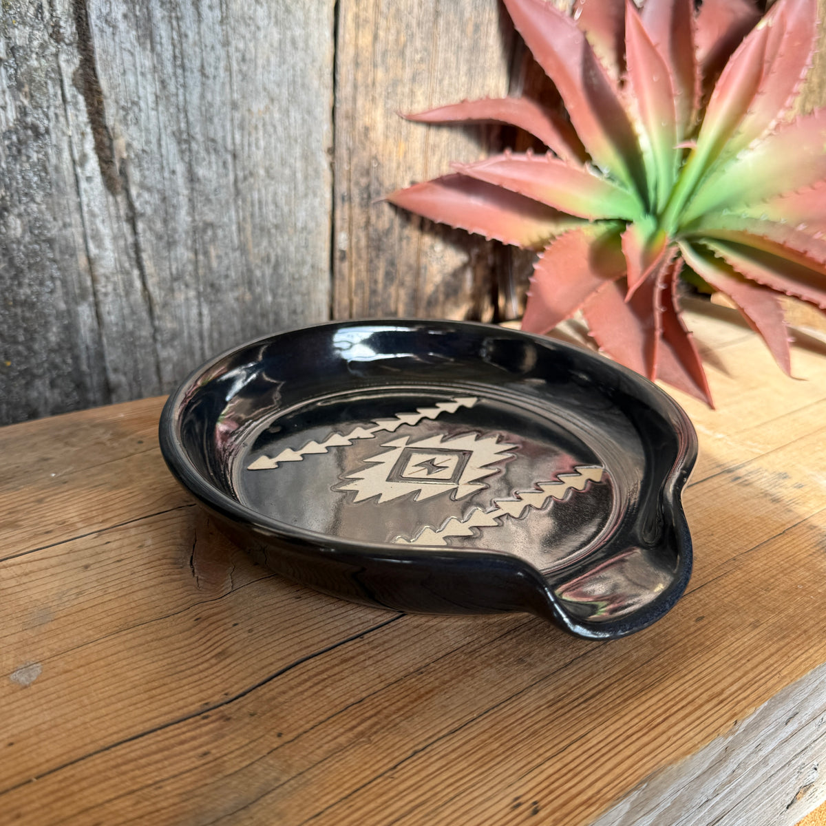 Spoon Rest - Gunmetal Southwestern