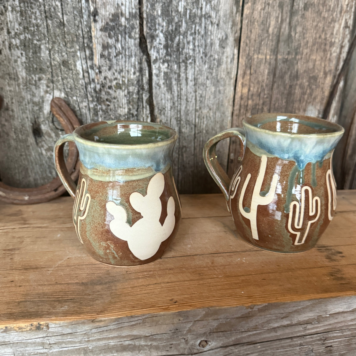 Coffee Mug - Sagebrush Cactus set of 2