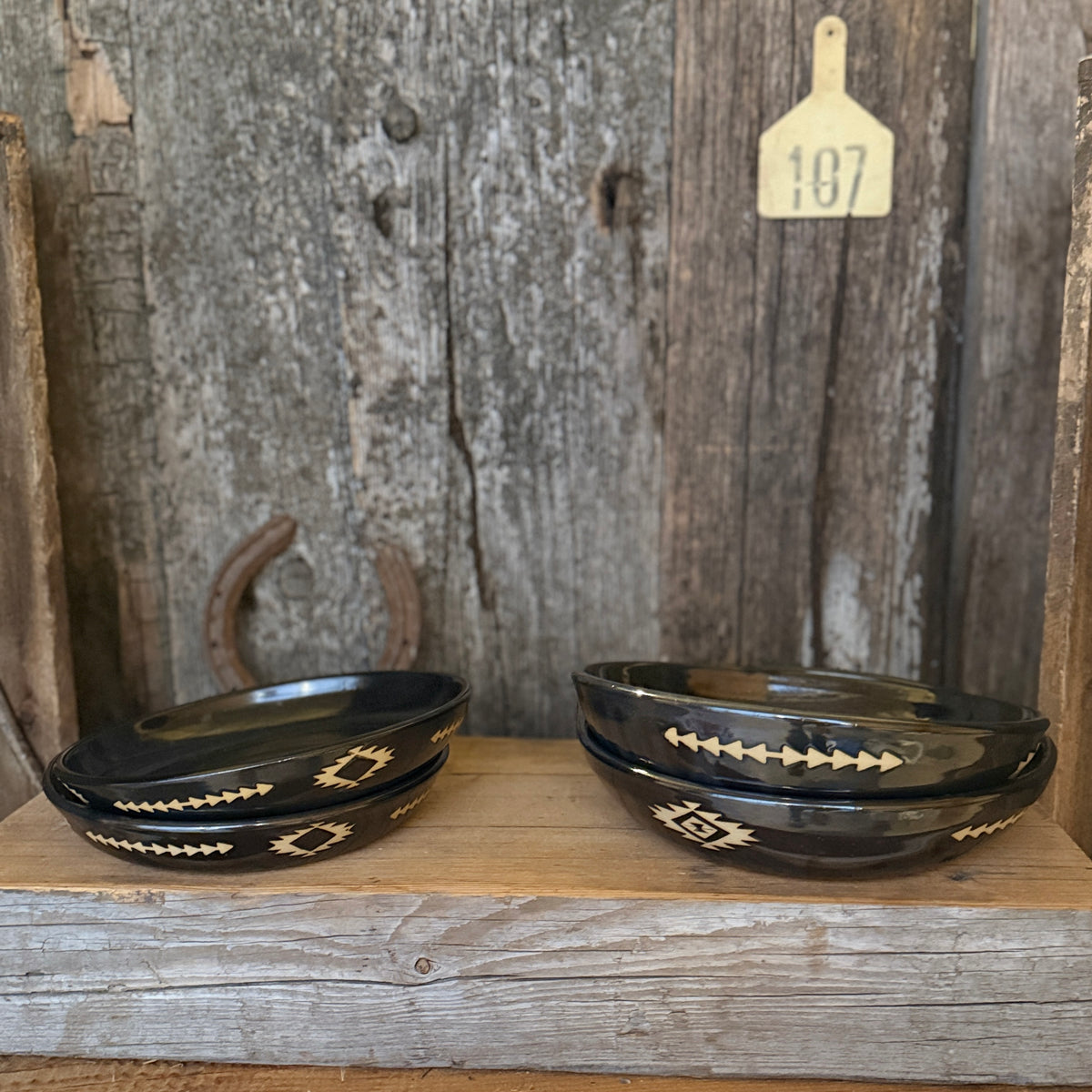 Girl Dinner Bowl/Plate Set of 2 (2 sets available)