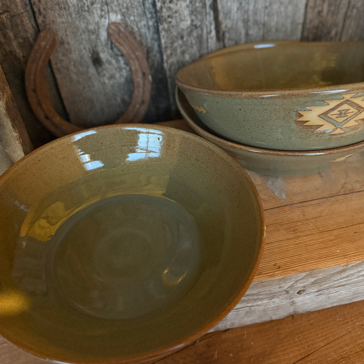 Large Girl Dinner Bowl/Plate Set of 4