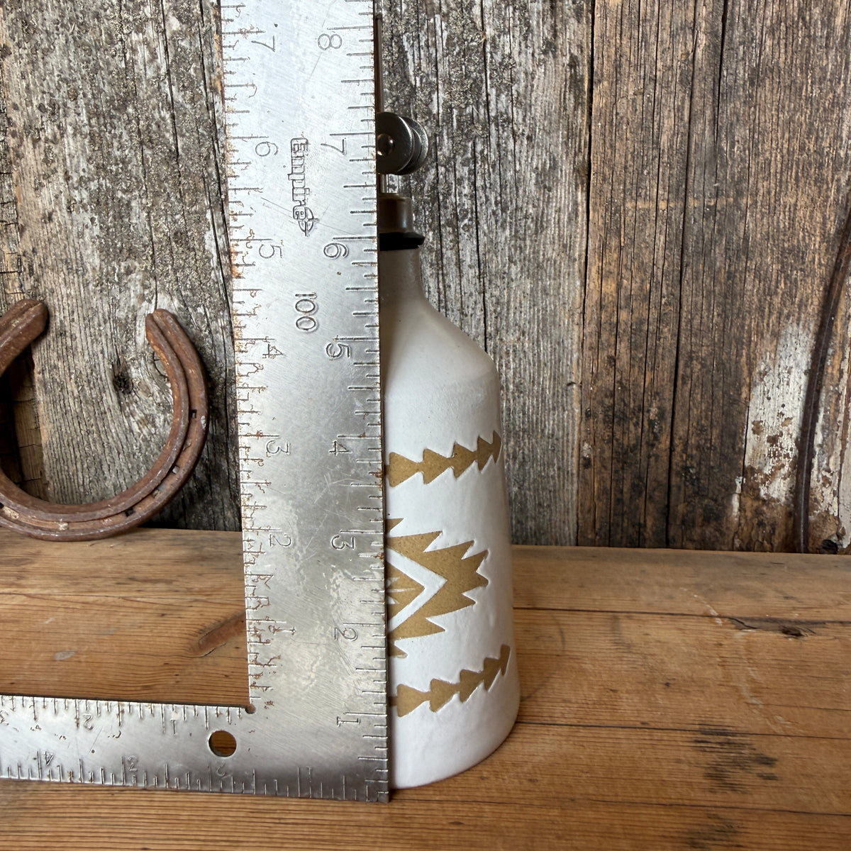 Oil Bottle  - White Southwestern