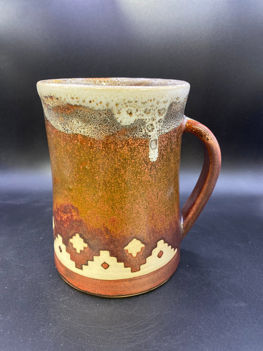 Southwestern Mug - Copper Float