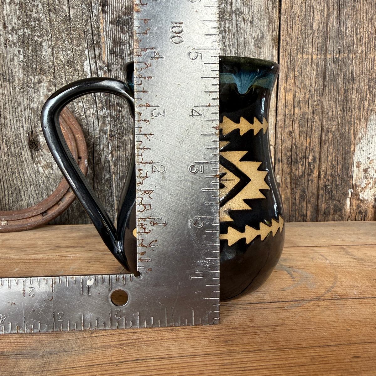 Coffee Mug set of 2- Gunmetal Southwestern