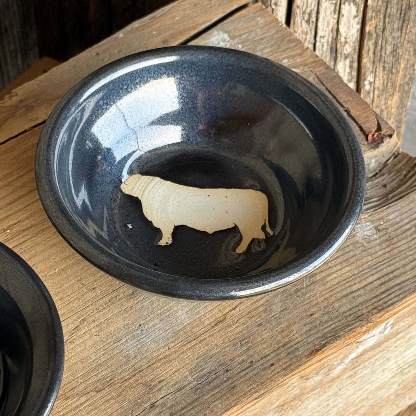 Sauce bowl set of 3 Bull Gunmetal