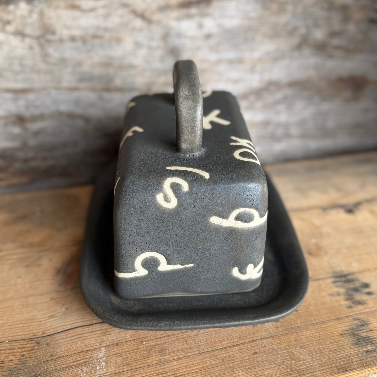 Butter Dish - River Rock Branded