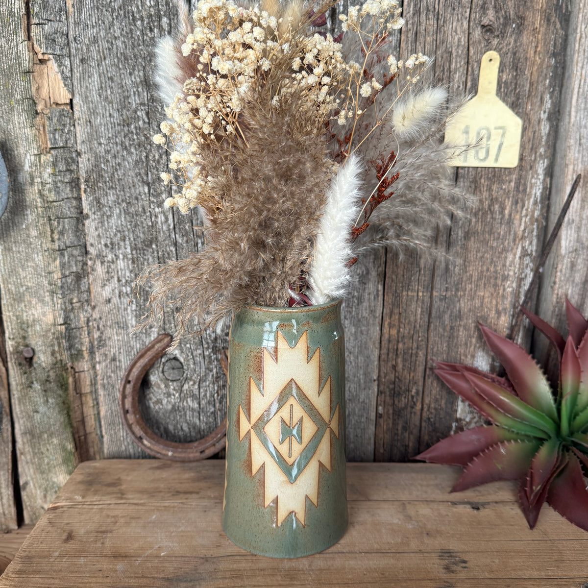Vase Sagebrush Southwestern