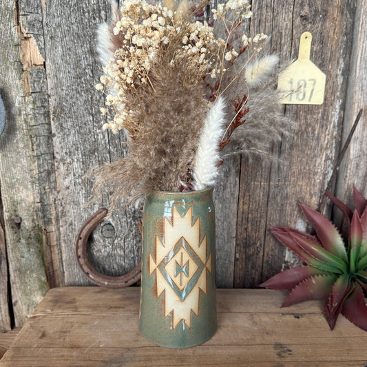 Vase Sagebrush Southwestern