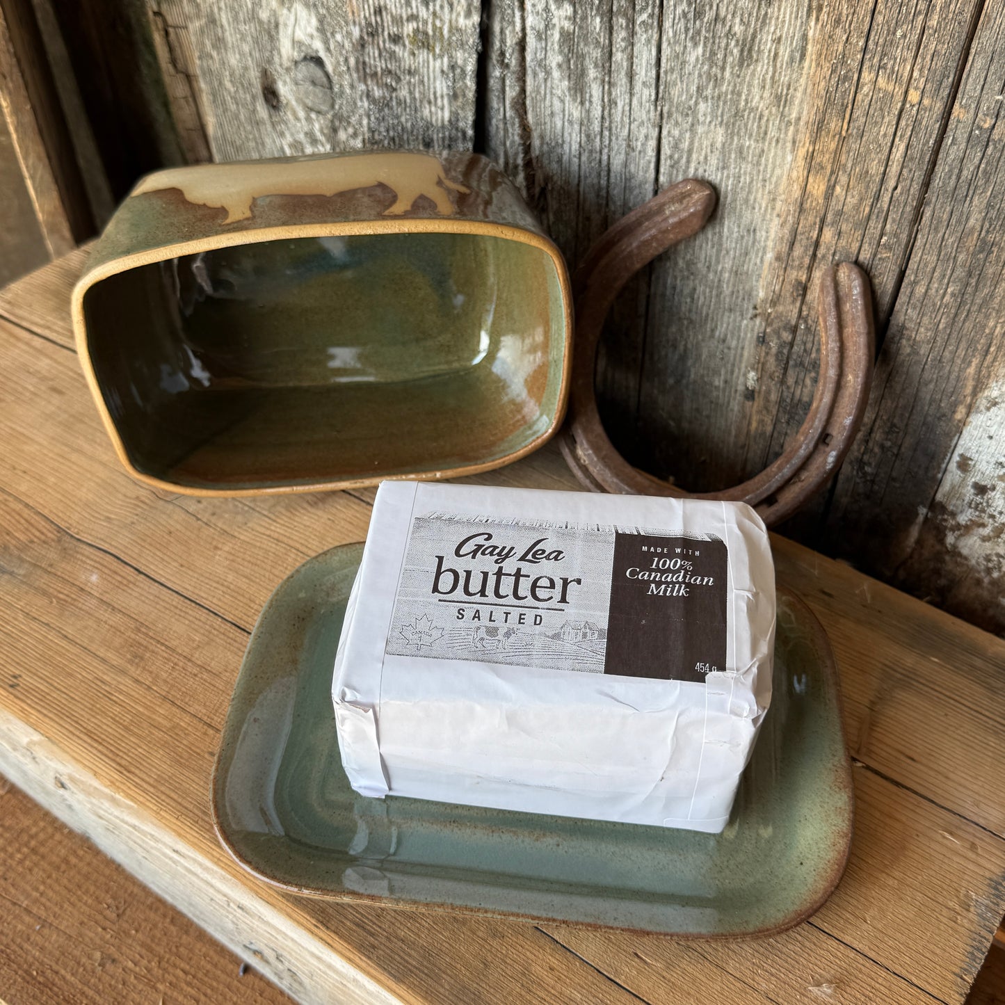Butter Dish Sagebrush Cattle