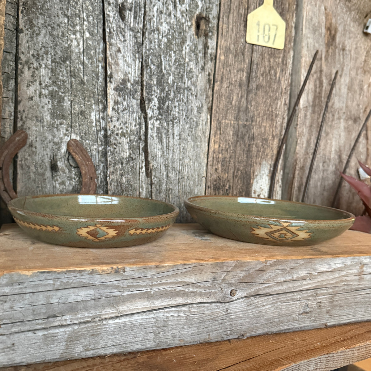 Girl Dinner Bowl/Plate Set of 2 (2 sets available)