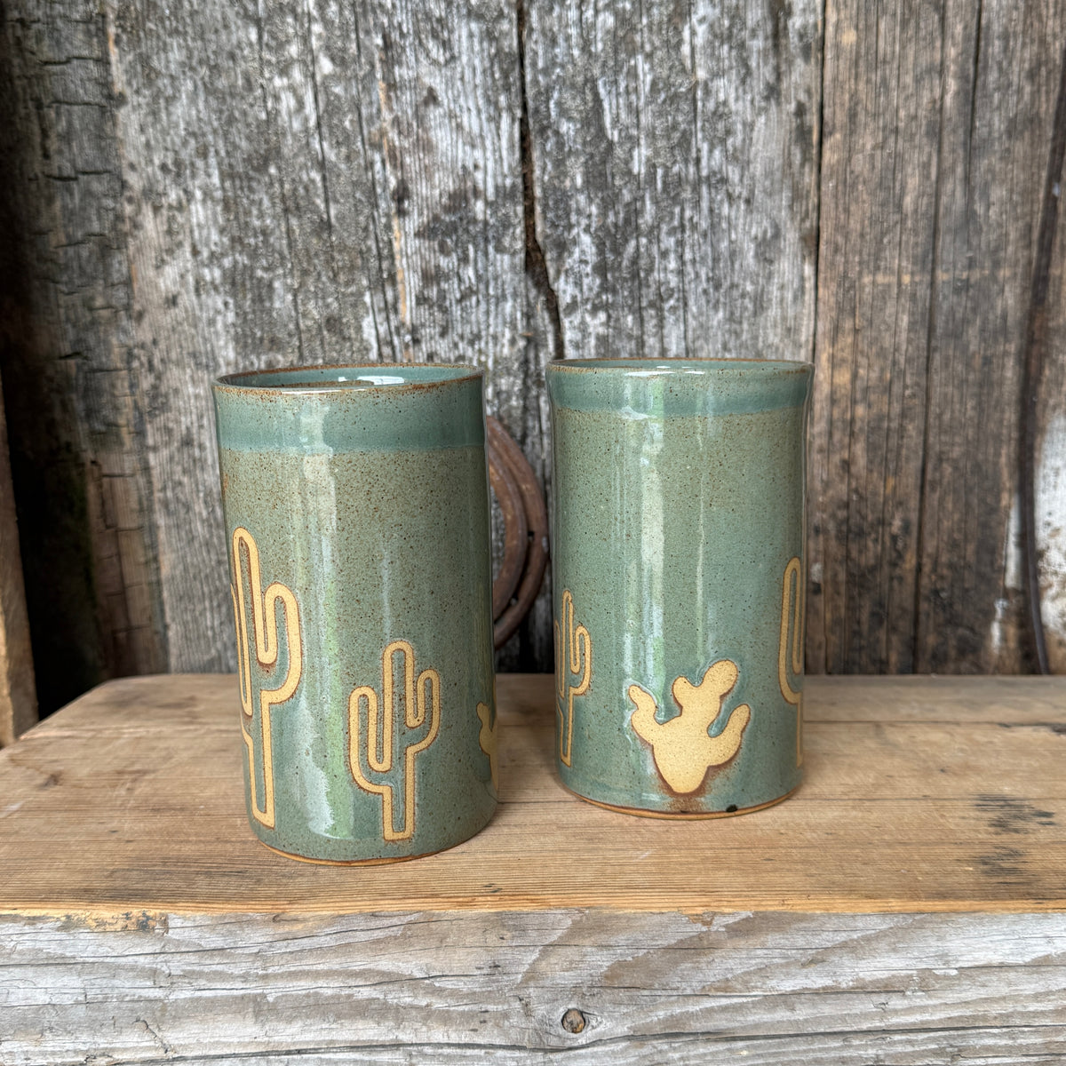 Cup Set of 2- Sagebush Cactus