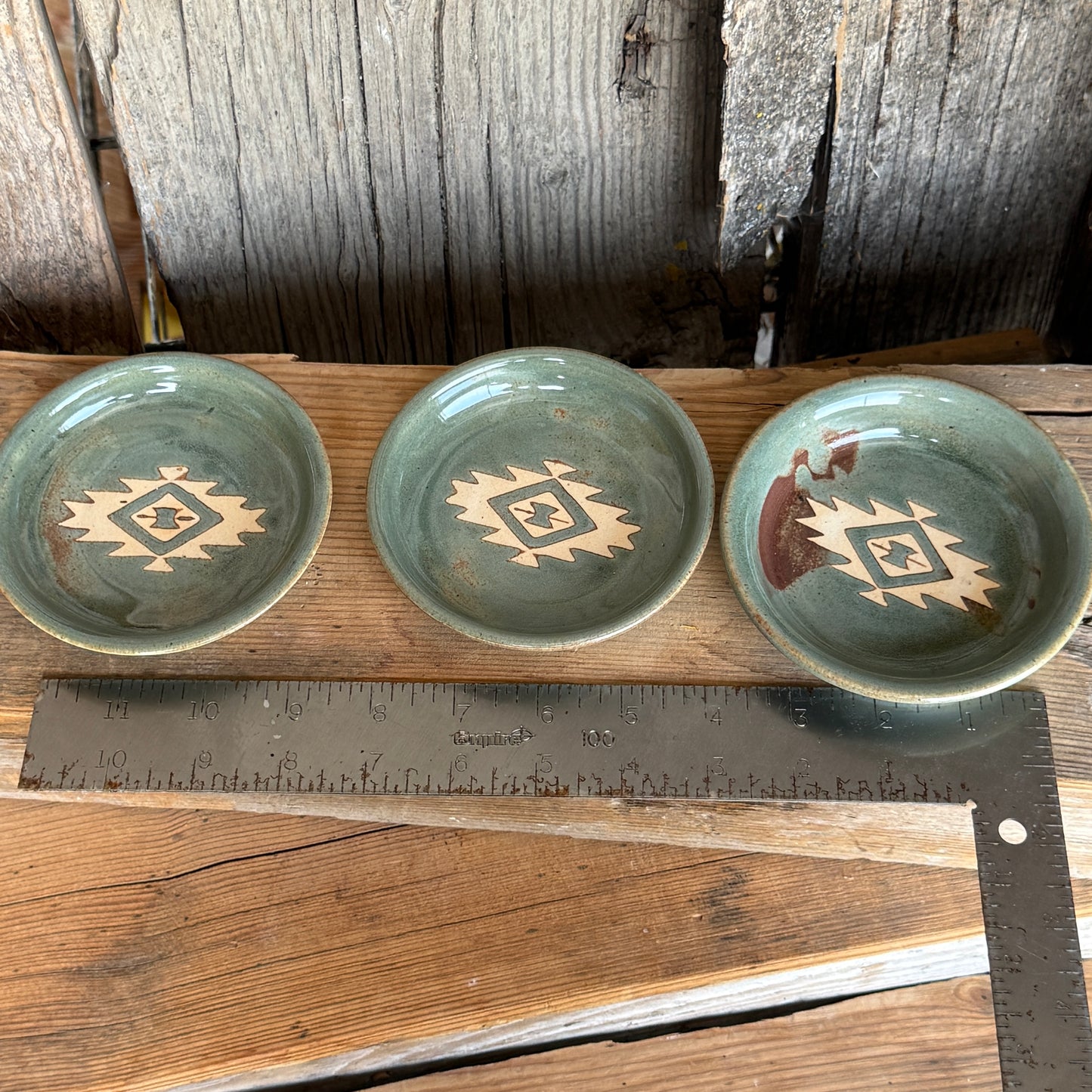 Sauce bowl set of 3 Sagebrush Southwestern