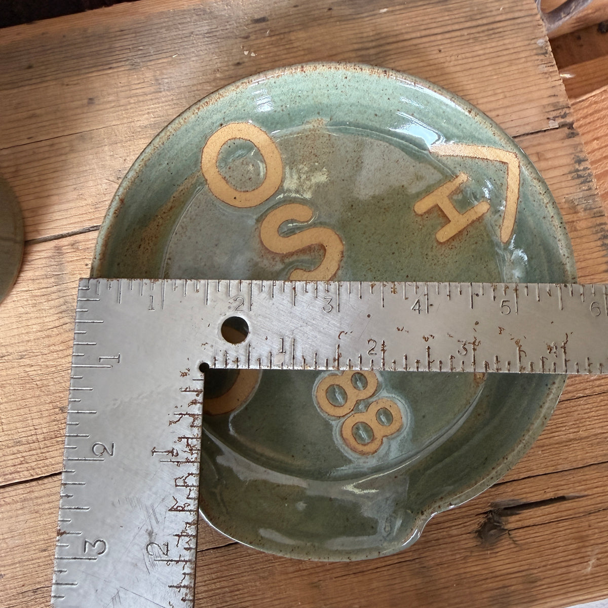 Kitchen Utensil Crock, spoon rest and oil bottle- Sagebrush Branded Cattle