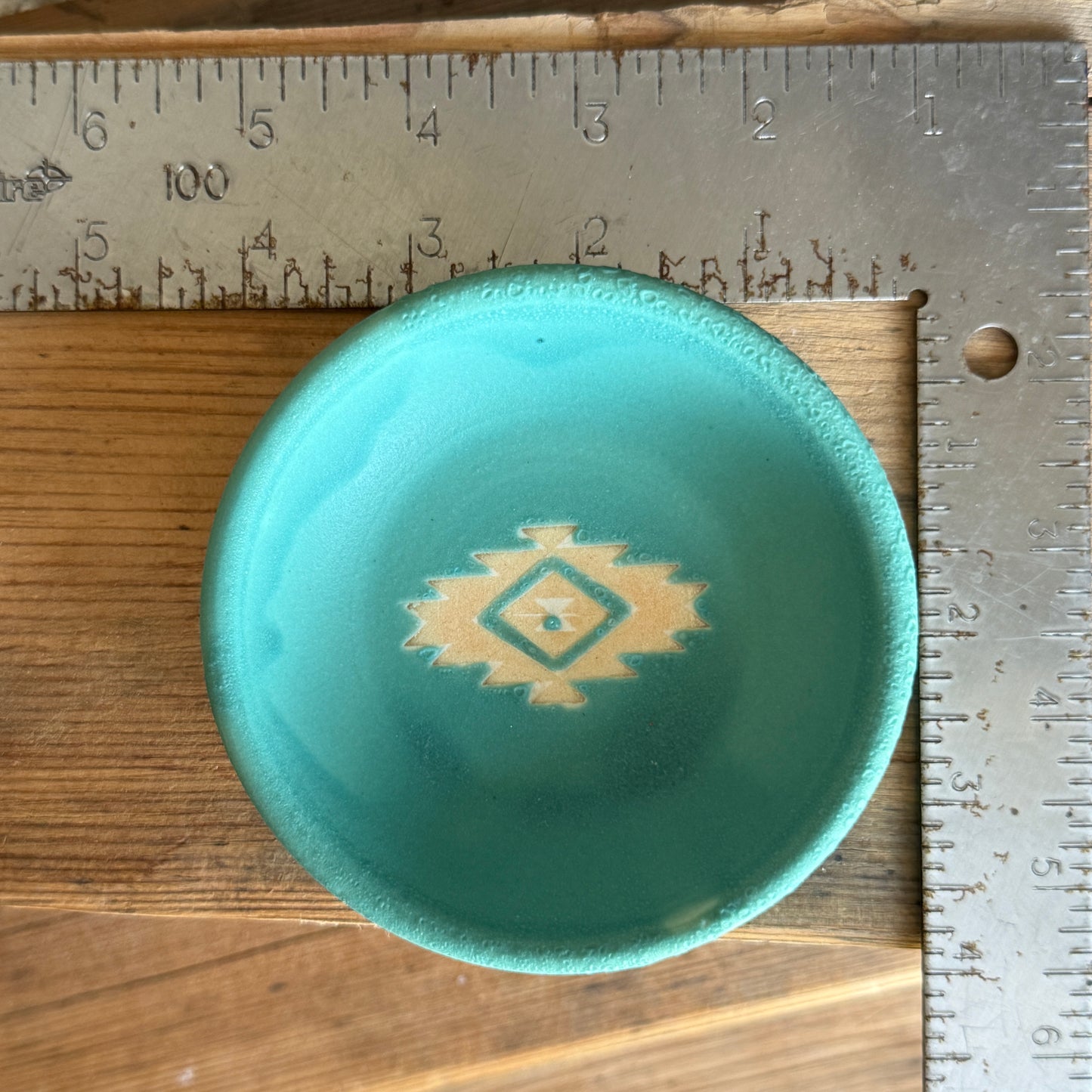 Sauce bowl set of 3 turquoise Southwestern