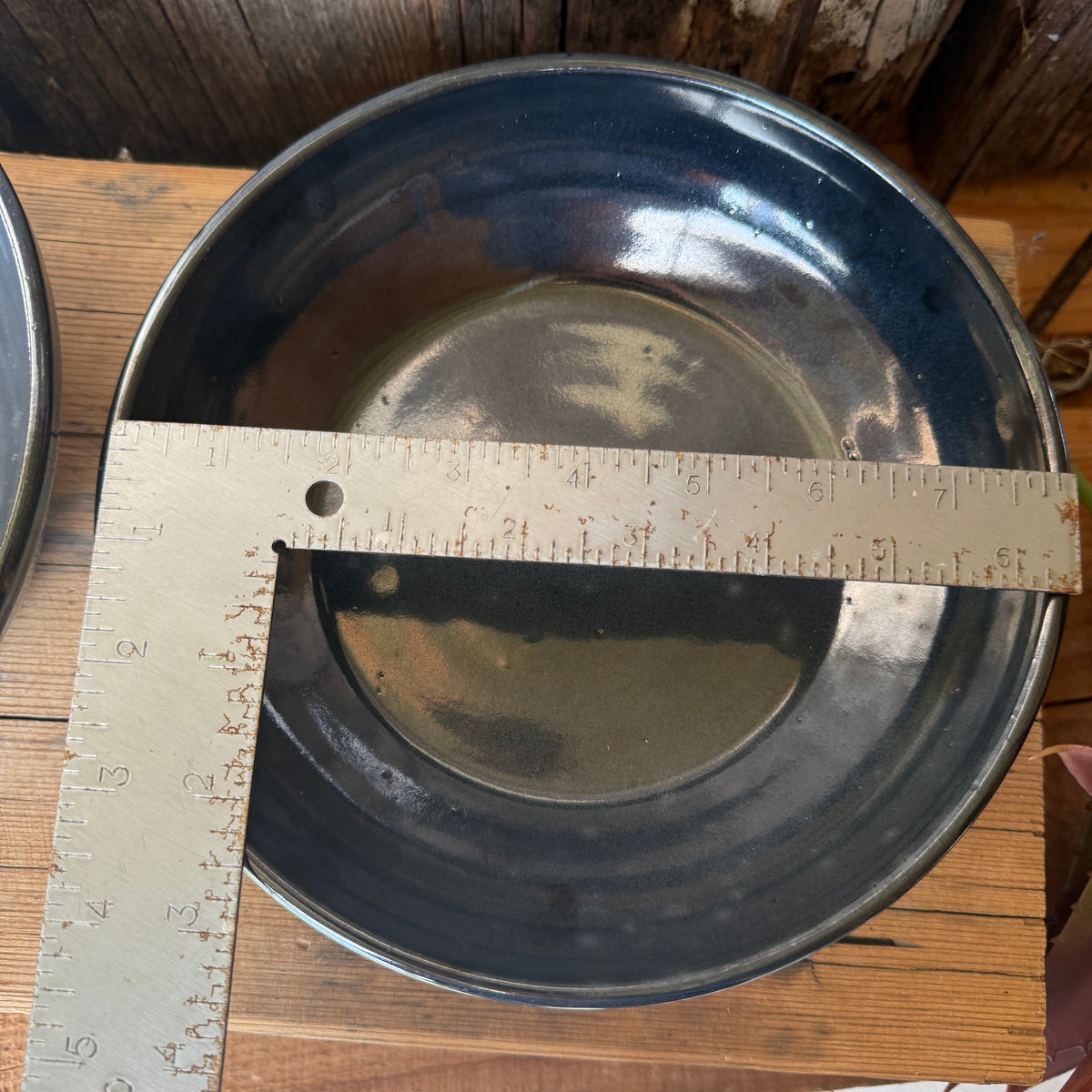 Girl Dinner Bowl/Plate Set of medium and large