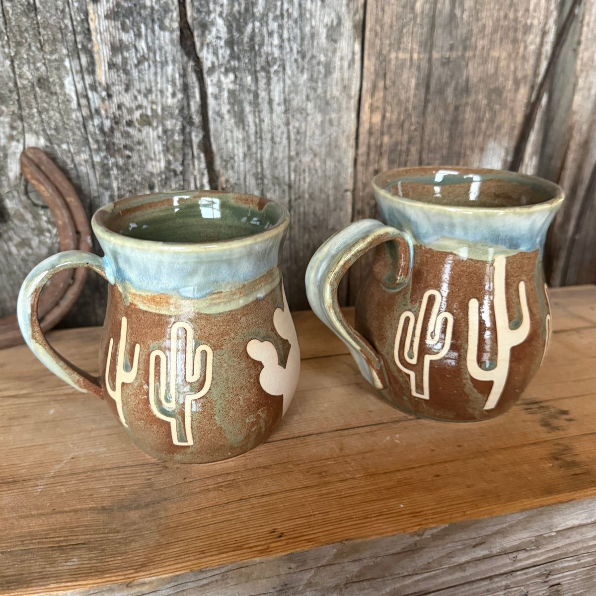 Coffee Mug - Sagebrush Cactus set of 2