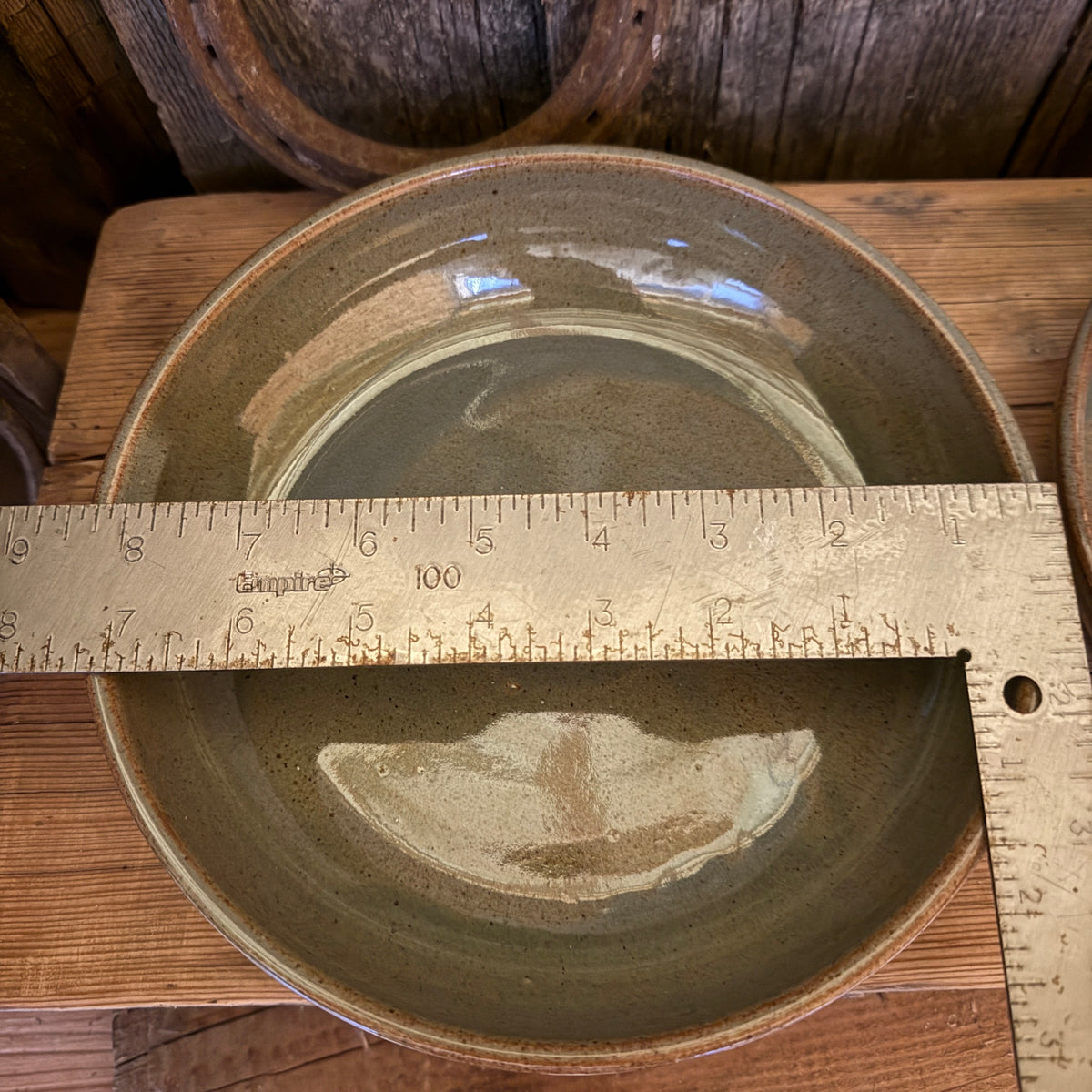 Girl Dinner Bowl/Plate Set of 2- sagebrush southwestern