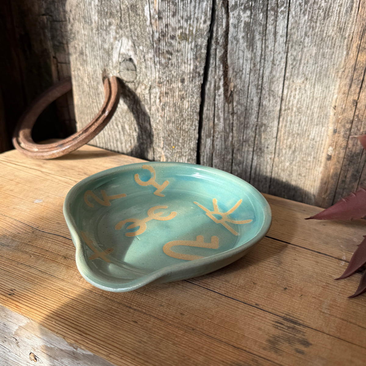 Spoon Rest - Turquoise Branded