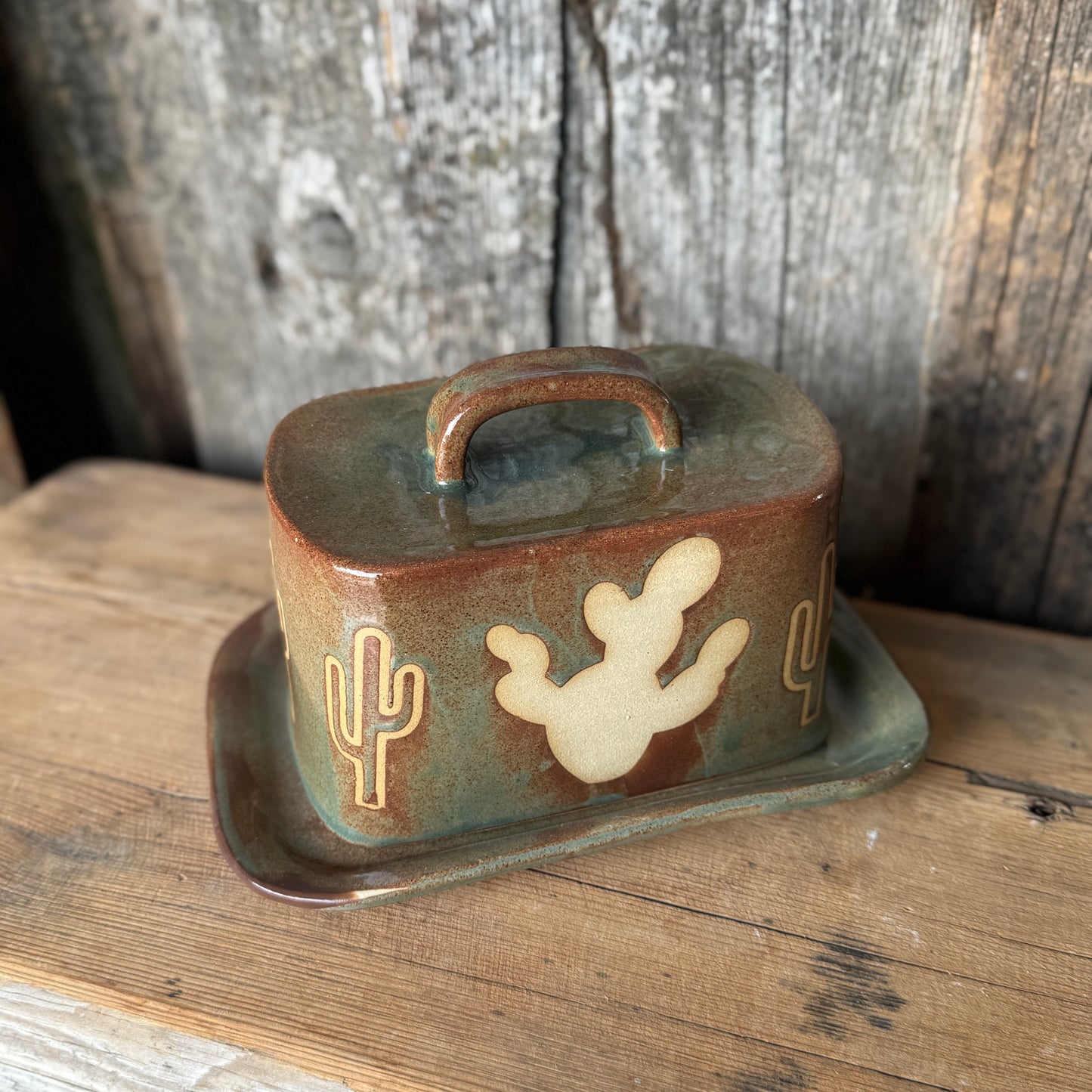 Butter Dish Sagebrush Cactus