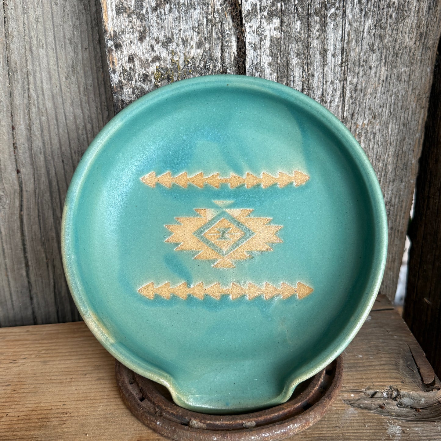 Spoon Rest - Southwestern Turquoise