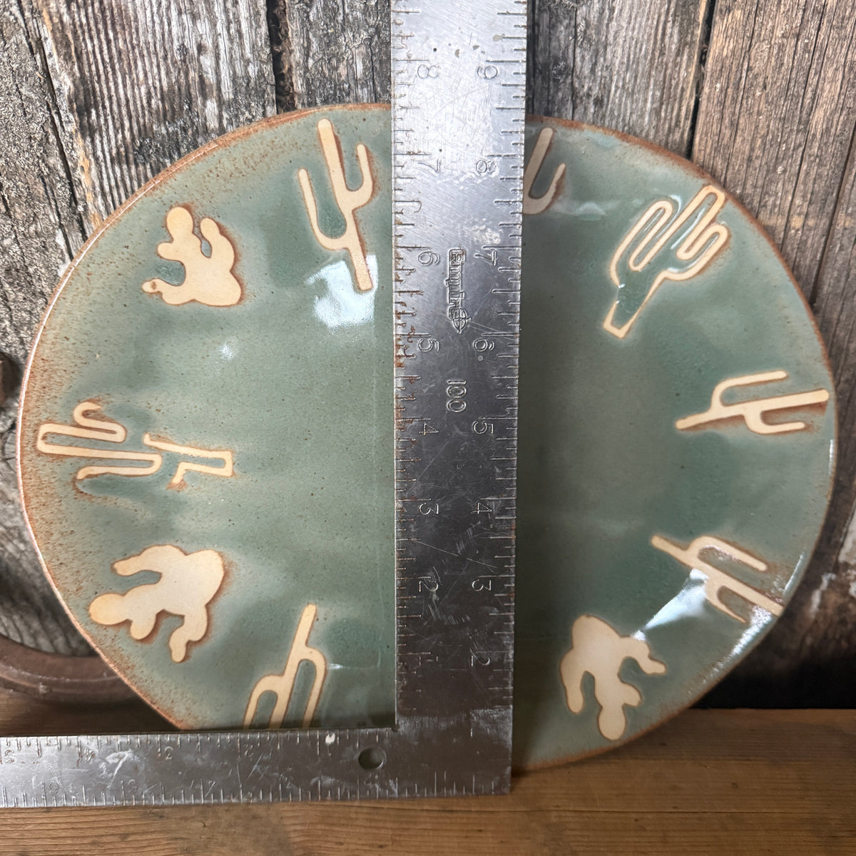 Platter Plate 10.5” Sagebrush Cactus
