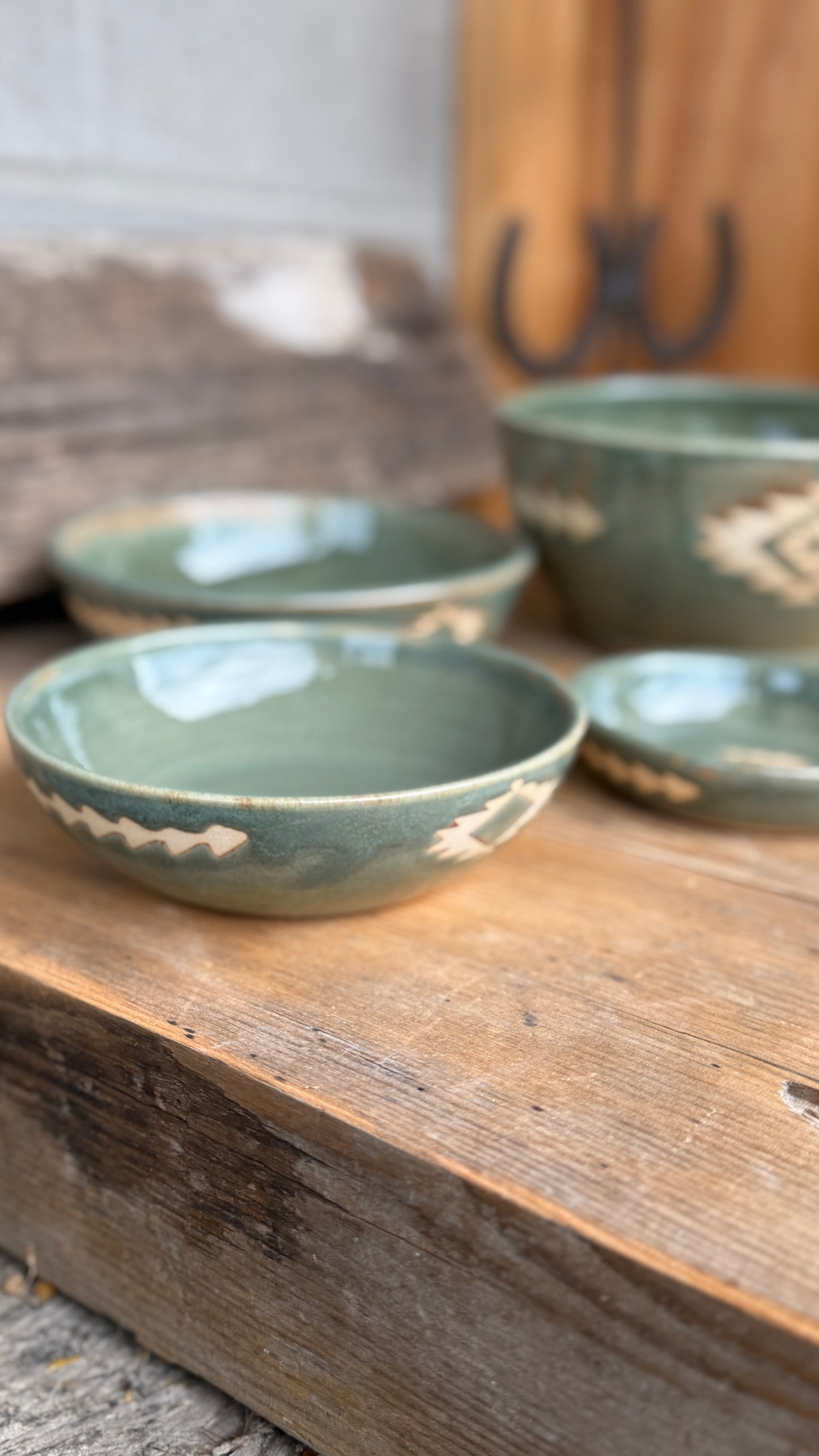 Set of small 4 bowls