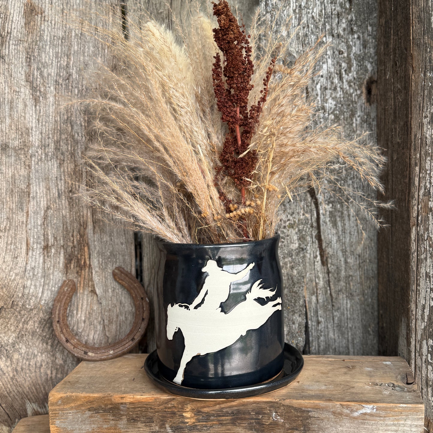 Planter pot Gunmetal