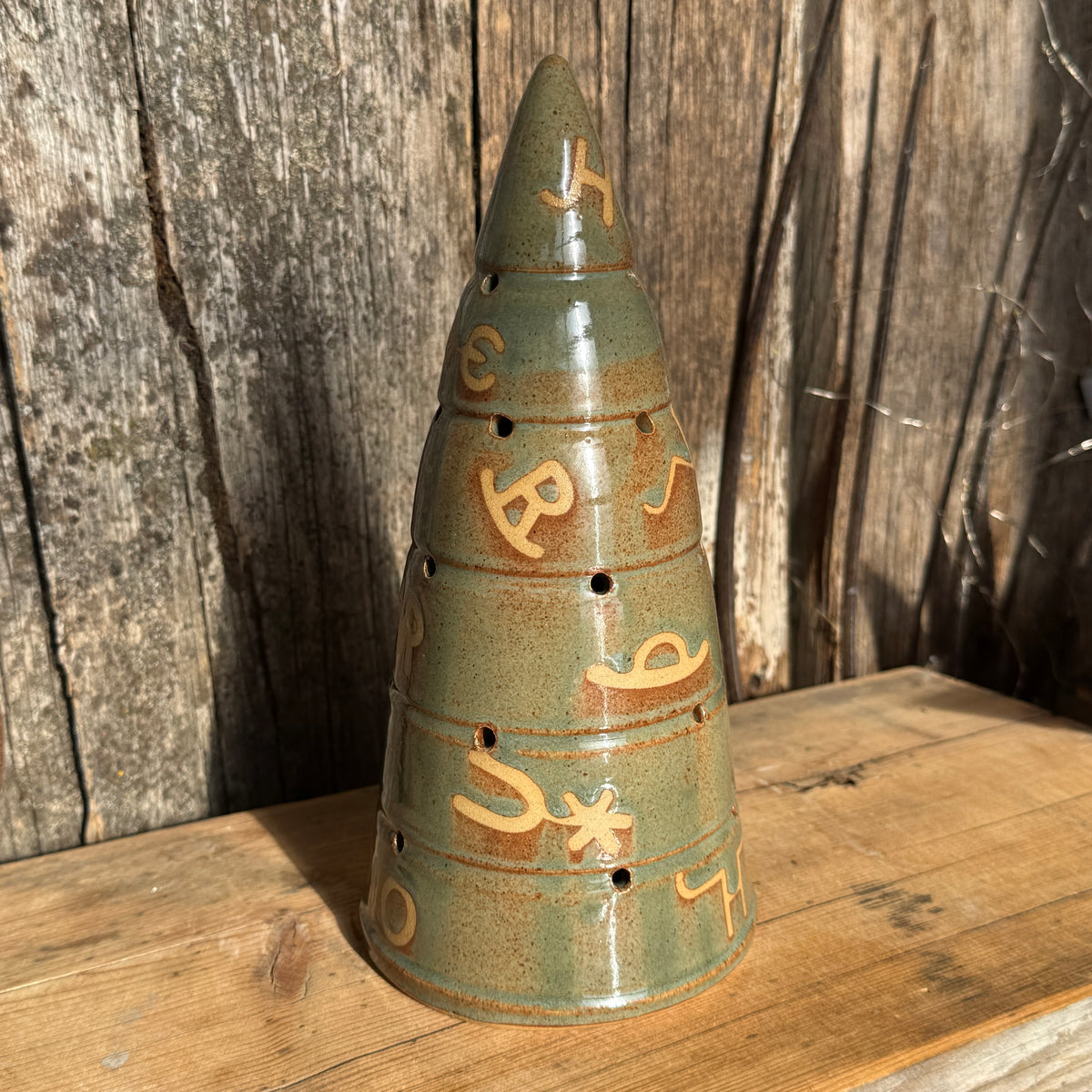 Luminary Cattle Christmas tree