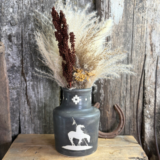 Vase - End of the Trail