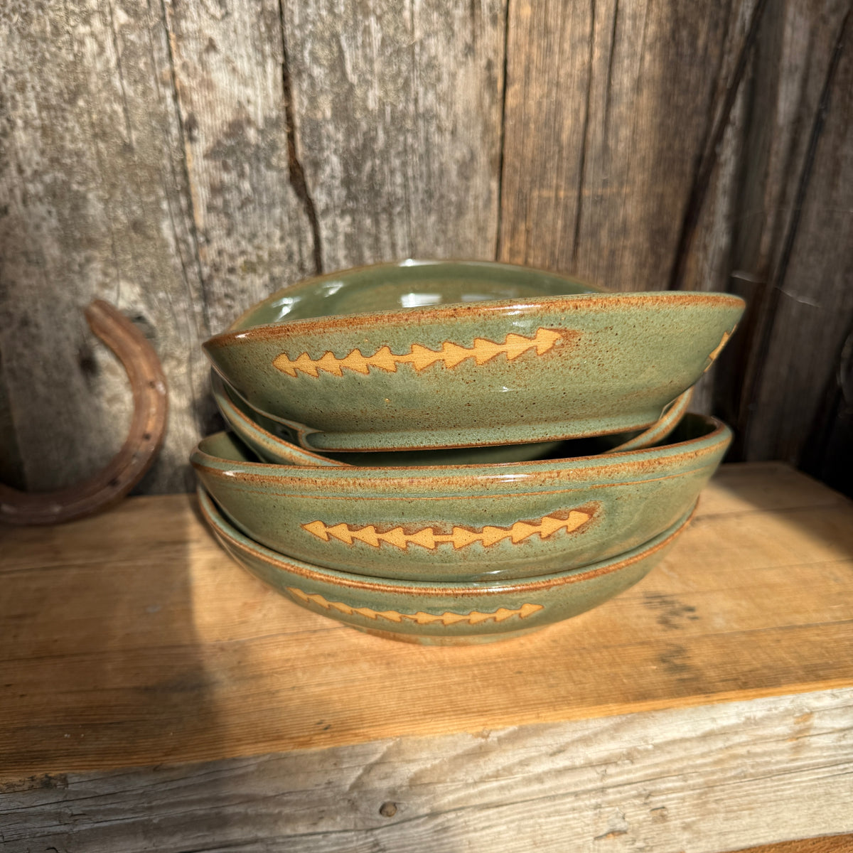 Girl Dinner Bowl/Plate Set of 4 medium