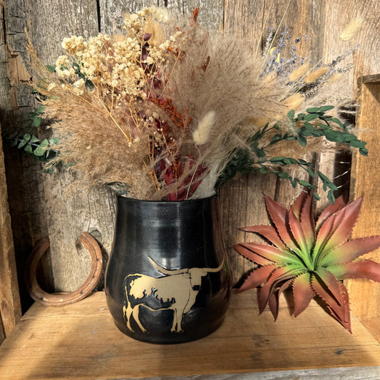Kitchen Crock - Gunmetal Longhorn Second