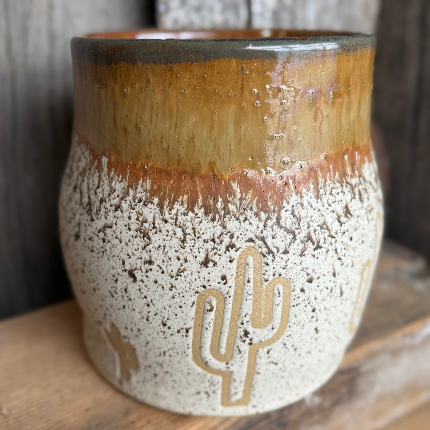 Kitchen Crock - Cactus