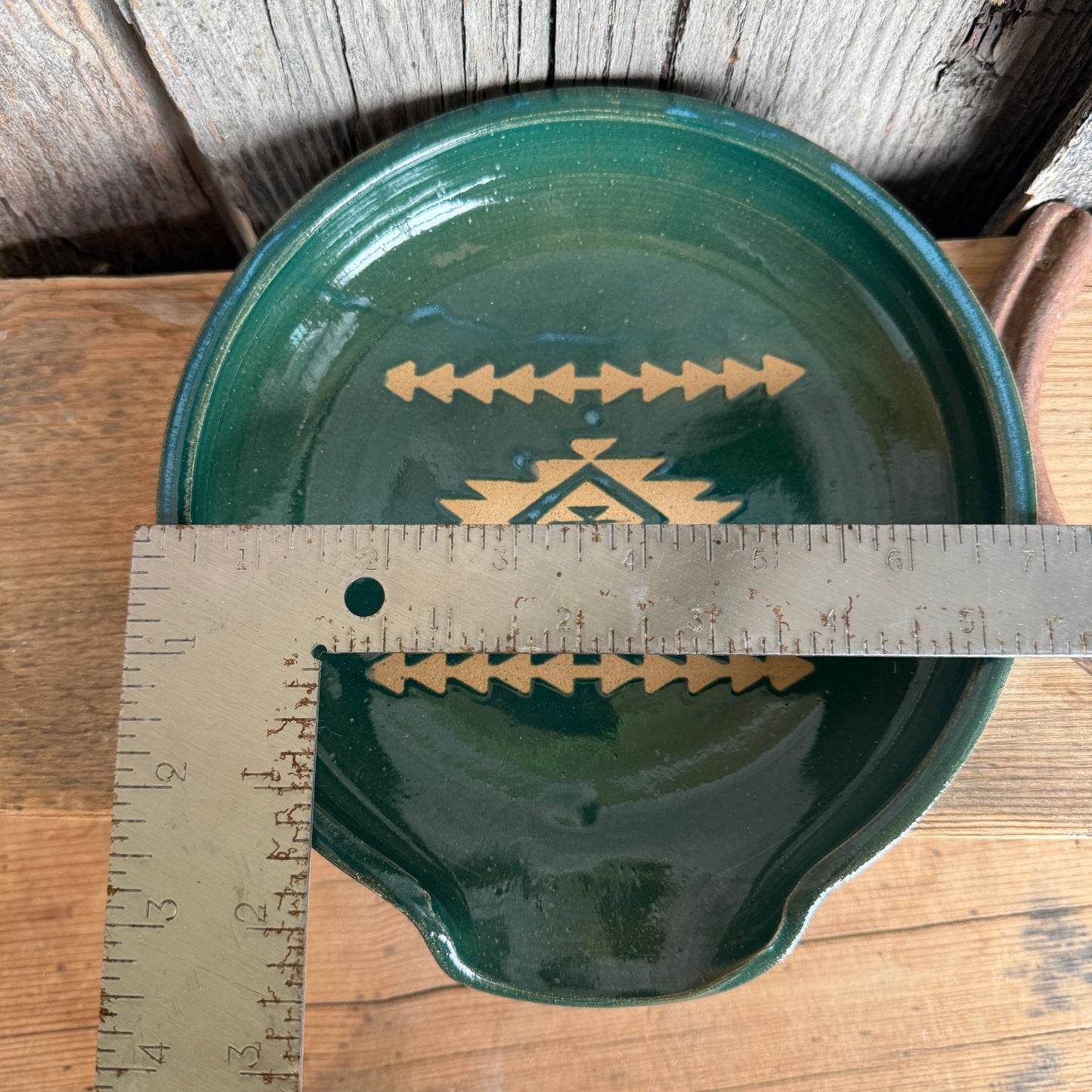 Spoon Rest - Southwestern Turquoise Green