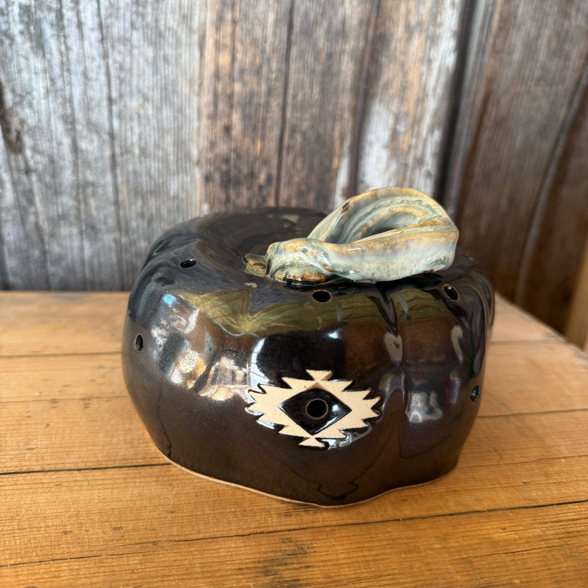 Pumpkin Luminary Gunmetal