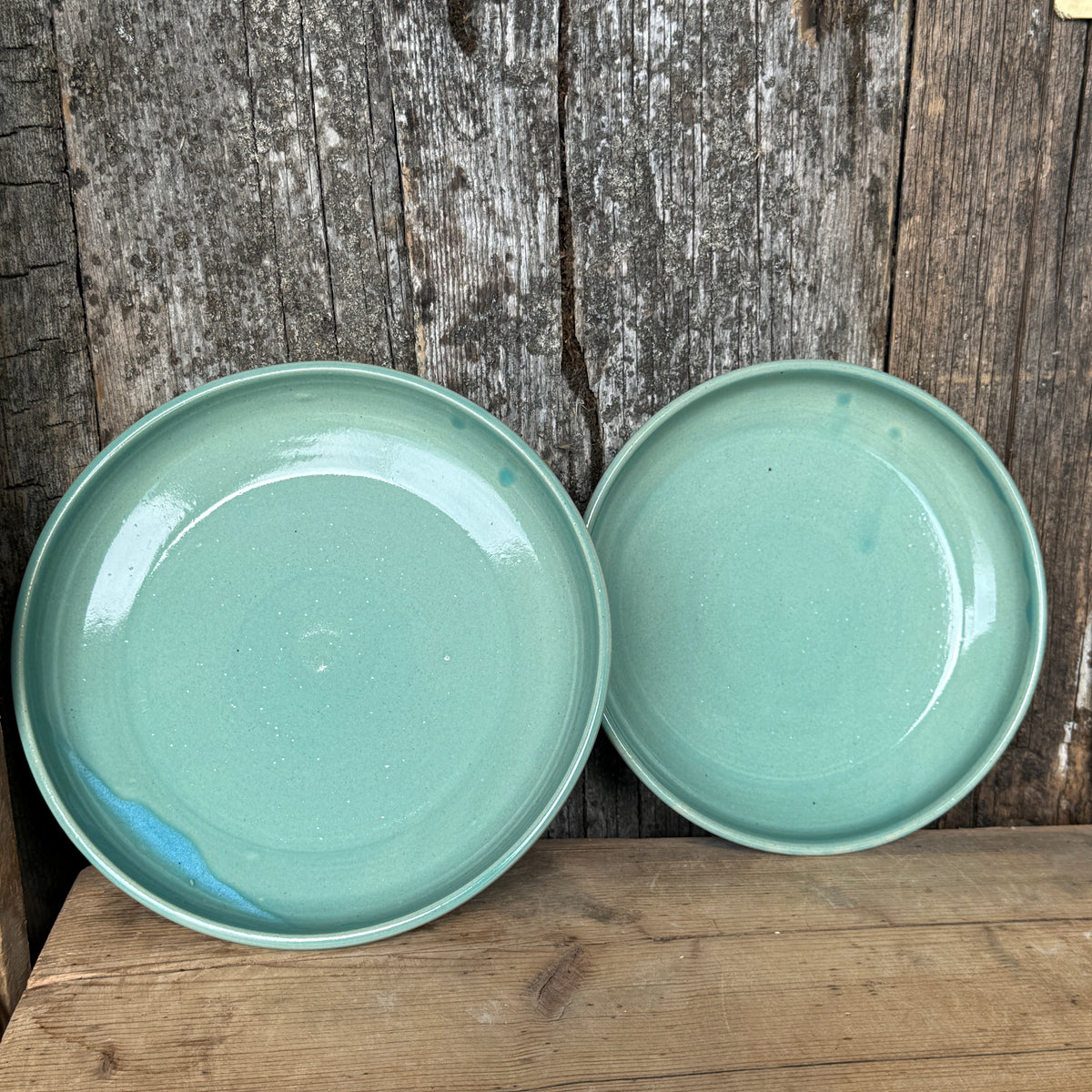 Girl Dinner Bowl/Plate Set of 2 Bulls